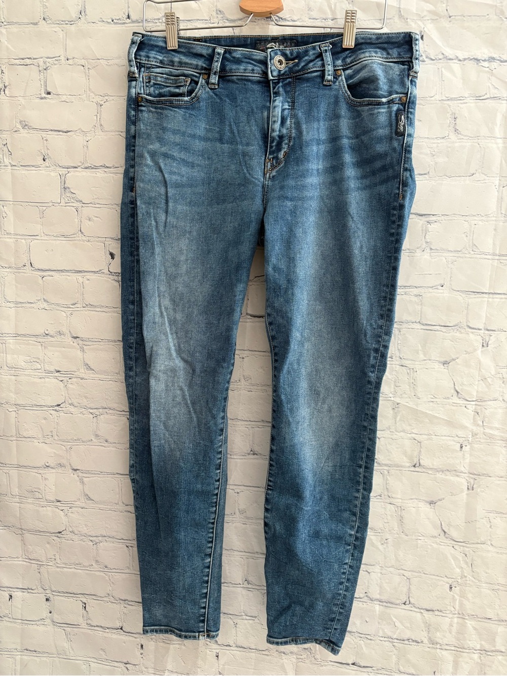 Silver Jeans Mazy Super Skinny Jeans Size 33